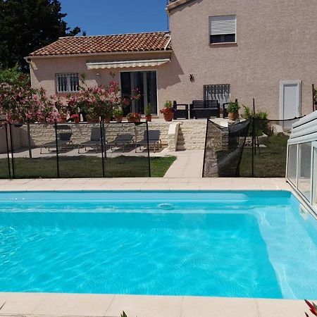 Villa Avec Plage A Pied Et Grande Piscine Sainte-Marie-la-Mer Extérieur photo