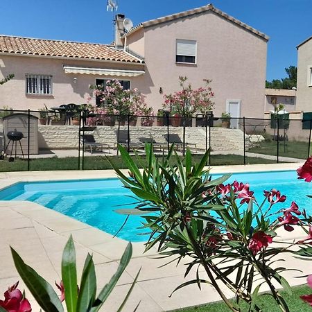 Villa Avec Plage A Pied Et Grande Piscine Sainte-Marie-la-Mer Extérieur photo